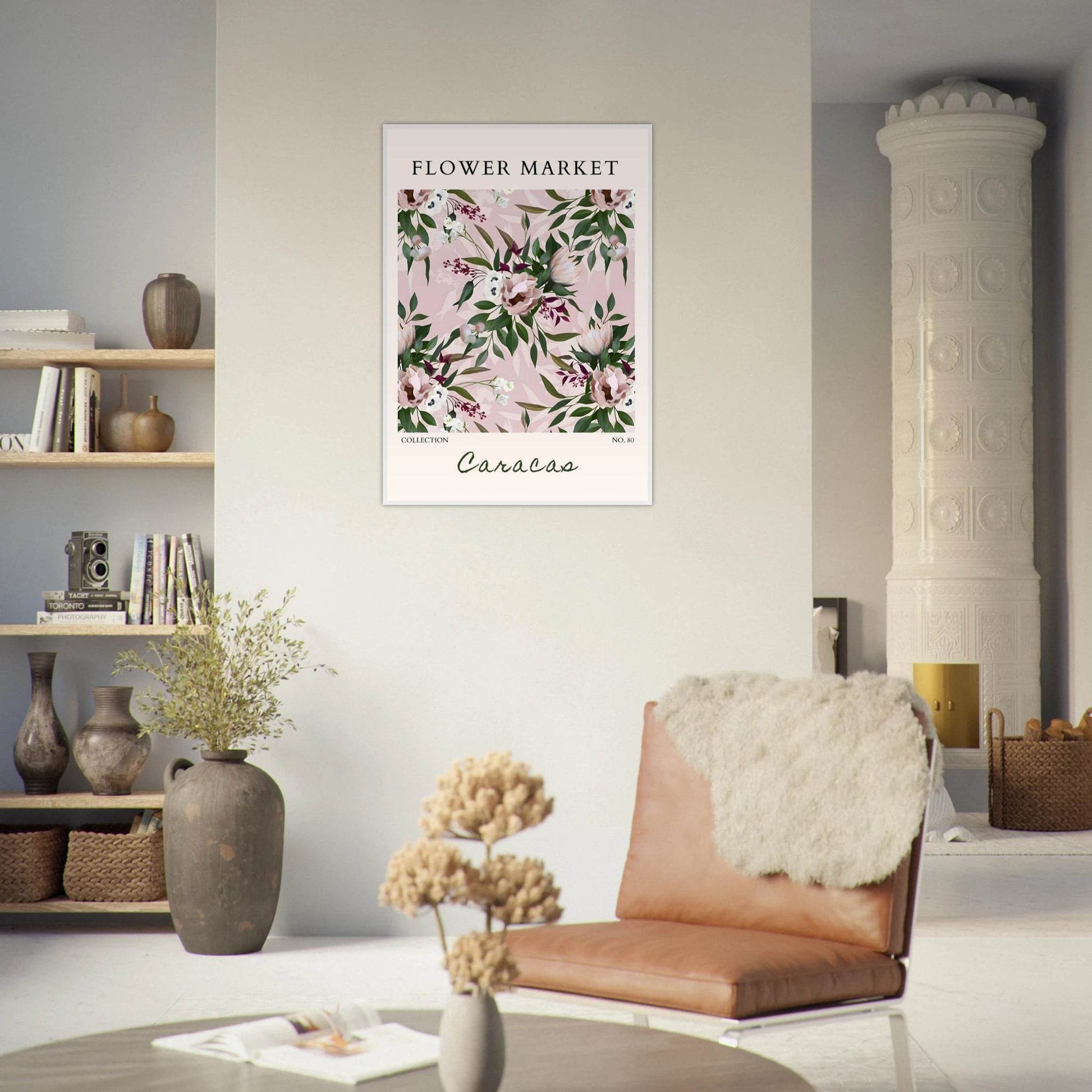 Blush Floral Dream Framed Poster - Vibrantwalls