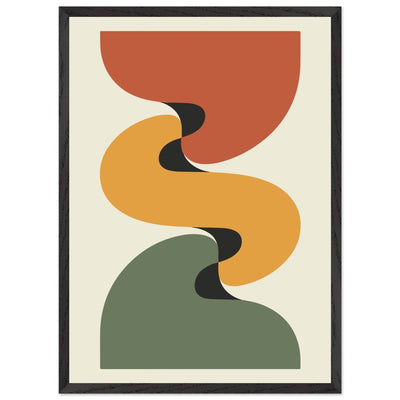 Desert Landscape Abstract - Vibrantwalls