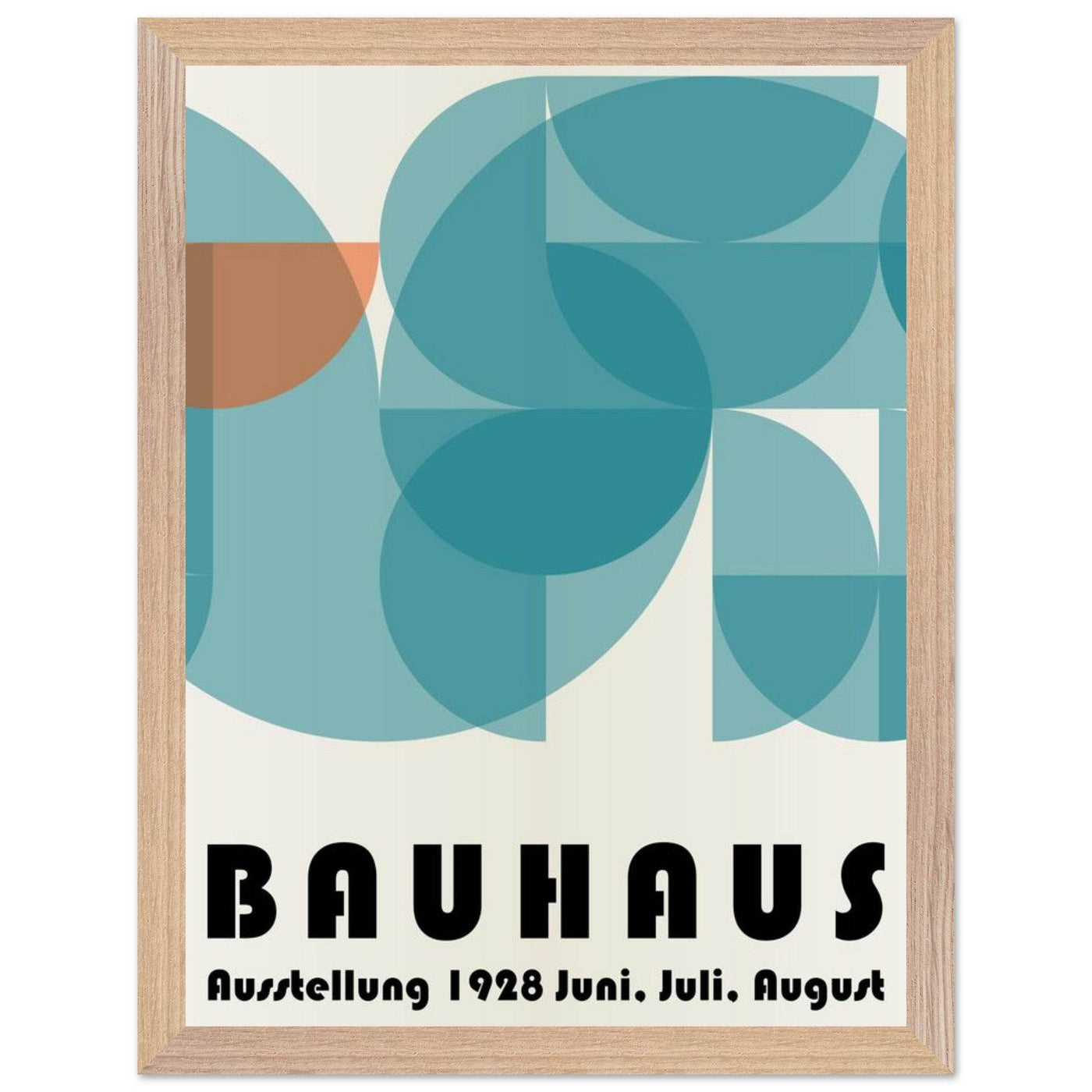 Bauhaus-Style The Blue Tunnel - Vibrantwalls