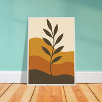 Minimalist Desert Bloom Botanical Wall Art - Vibrantwalls