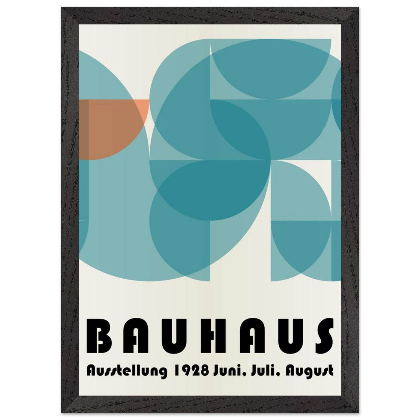 Bauhaus-Style The Blue Tunnel - Vibrantwalls