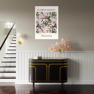 Blush Floral Dream Framed Poster – Elegant Botanical Art Print | Ready-to-Hang in Multiple Sizes & Frame Styles - Vibrantwalls
