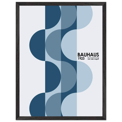 Bauhaus-Style The Blue Design - Vibrantwalls