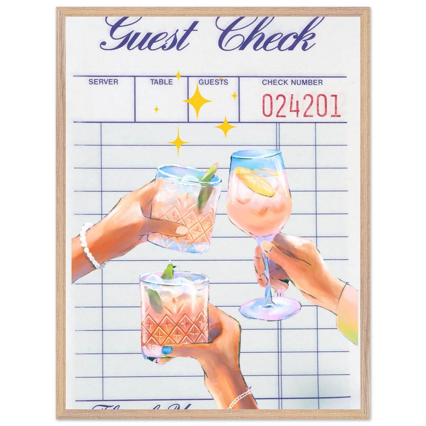 Gin & Tonic Cheers - Vibrantwalls