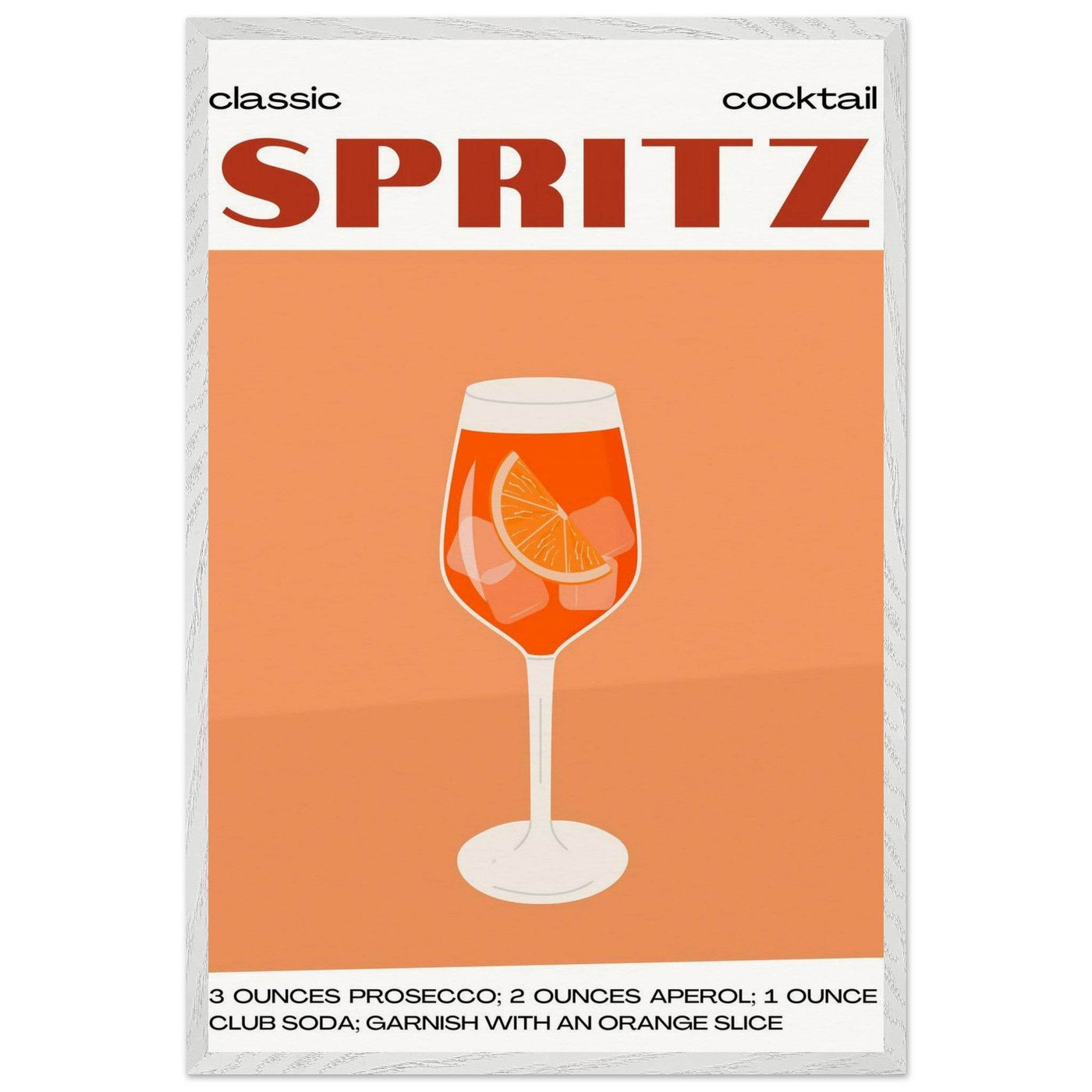 Classic Spritz Cocktail - Vibrantwalls