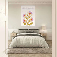 Whimsical Floral Botanical Garden Wall Art - Vibrantwalls