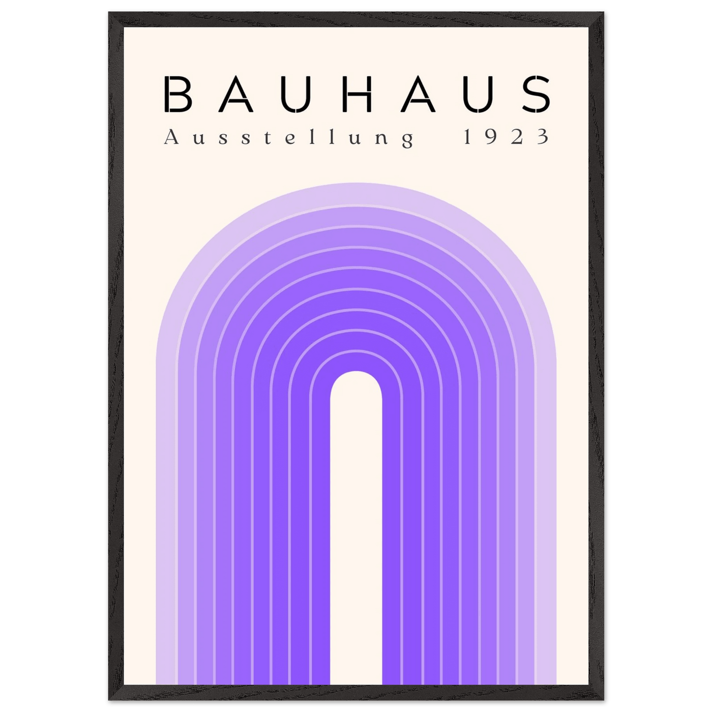 Bauhaus Ausstellung 1923 Violet - Vibrantwalls