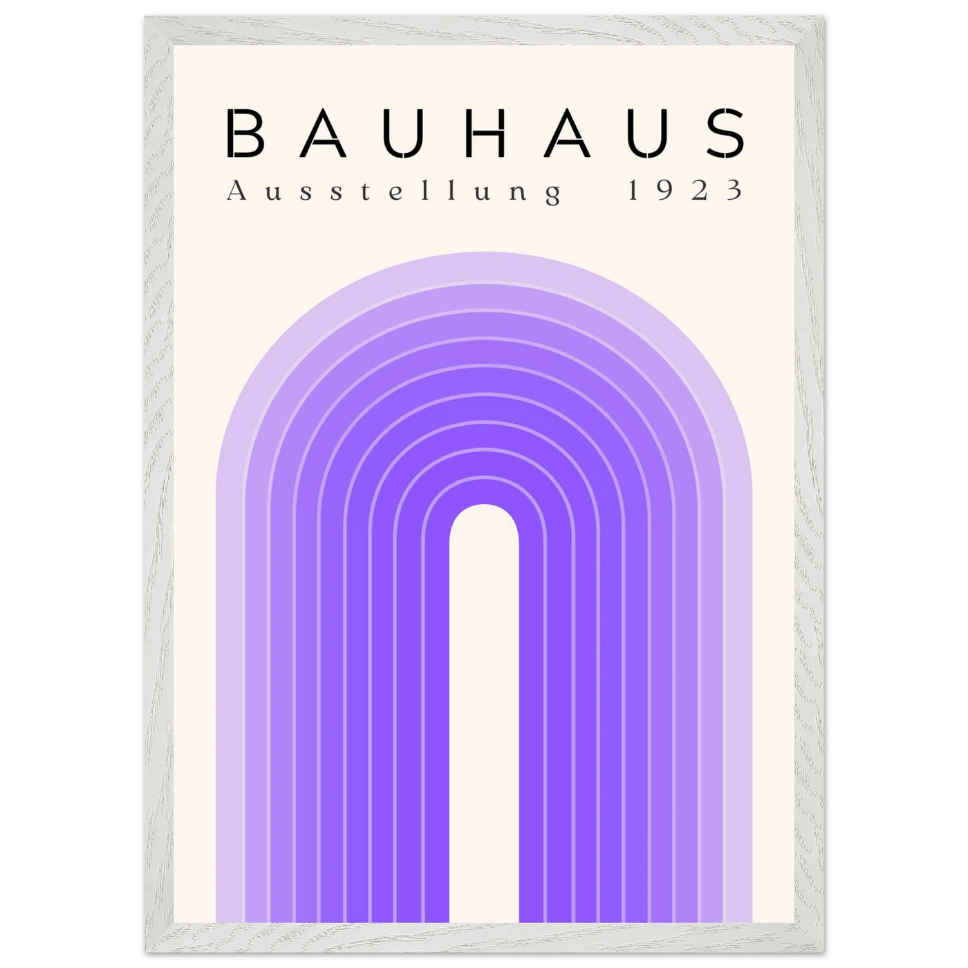 Bauhaus Ausstellung 1923 Violet - Vibrantwalls