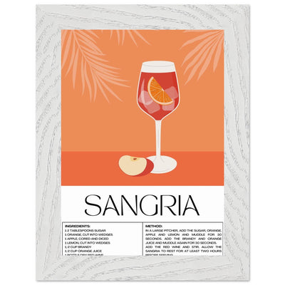 Sangria Cocktail Recipe - Vibrantwalls