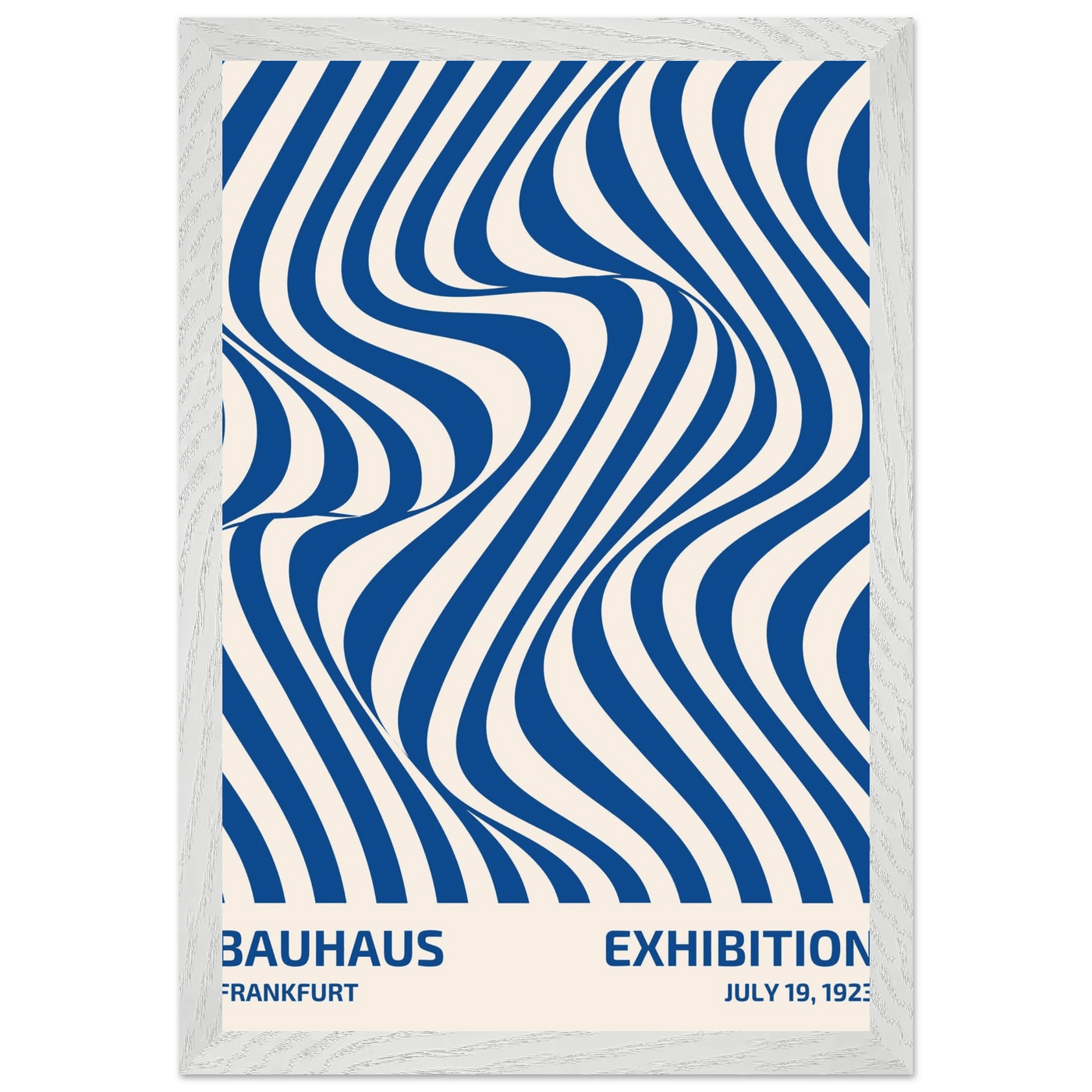 Bauhaus Ausstellung 1923 Op Art Wavy - Vibrantwalls