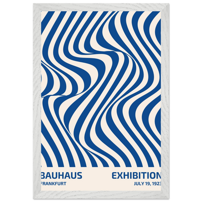 Bauhaus Ausstellung 1923 Op Art Wavy - Vibrantwalls