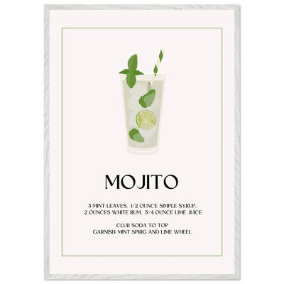 Mojito Cocktail Recipe - Vibrantwalls