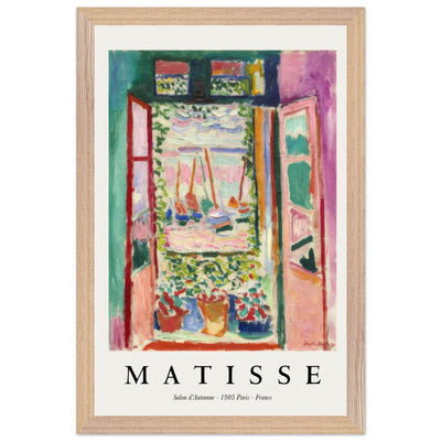 Matisse Open Window Art - Captivating Piece for Modern Decor - Vibrantwalls