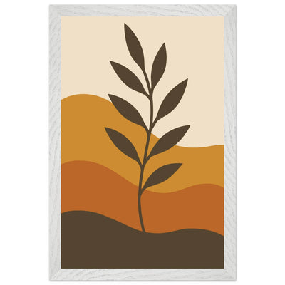 Minimalist Desert Bloom - Vibrantwalls