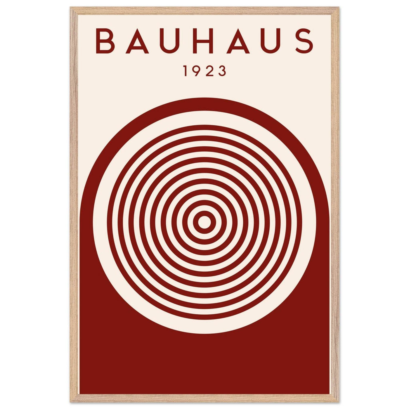 Bauhaus Ausstellung 1923 Concentric Circle - Vibrantwalls