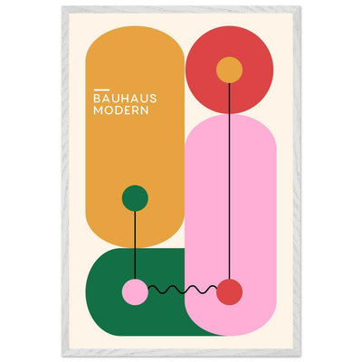 Bauhaus Colorful Geometric Art for Modern Home Decor - Vibrantwalls