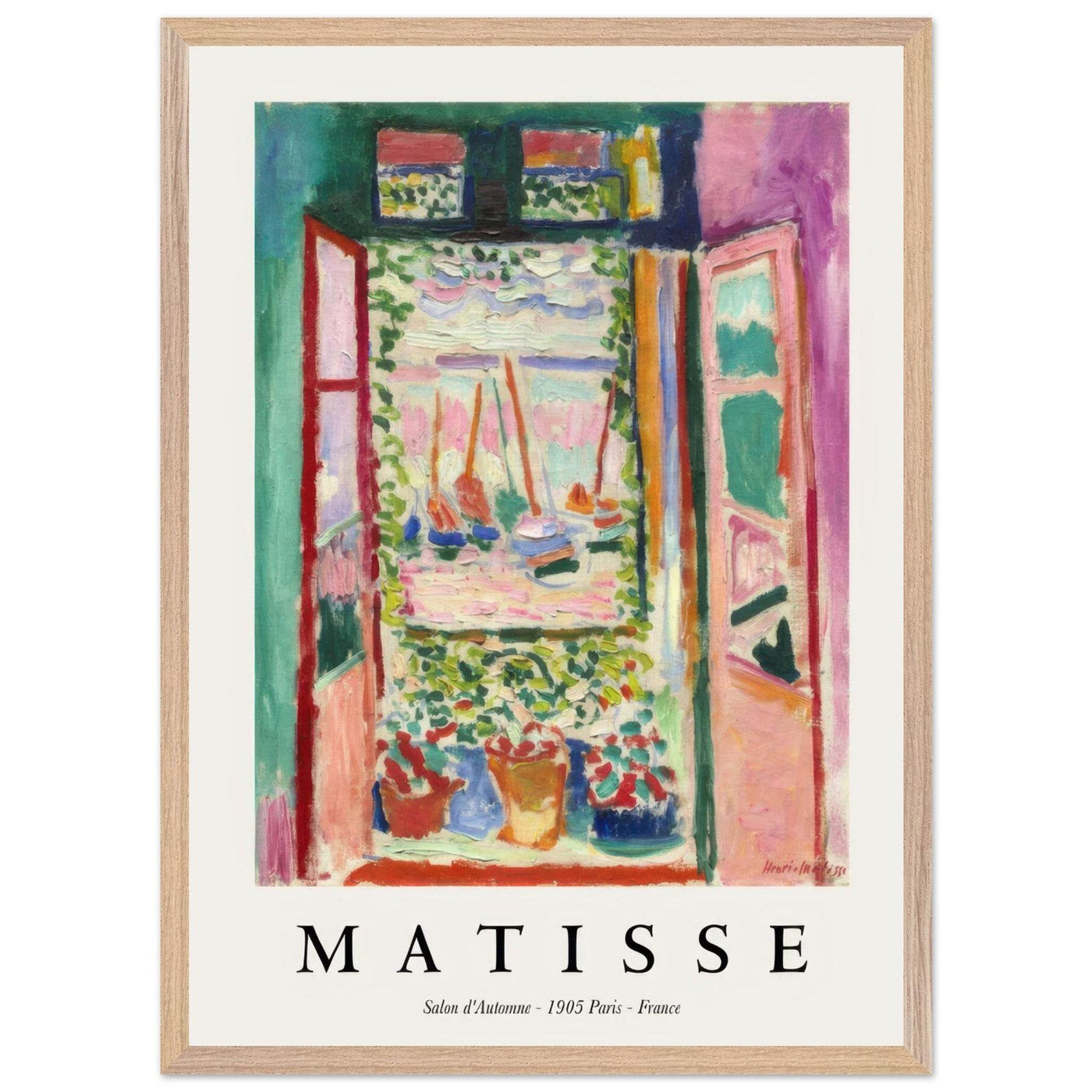 Matisse Open Window Art - Captivating Piece for Modern Decor - Vibrantwalls