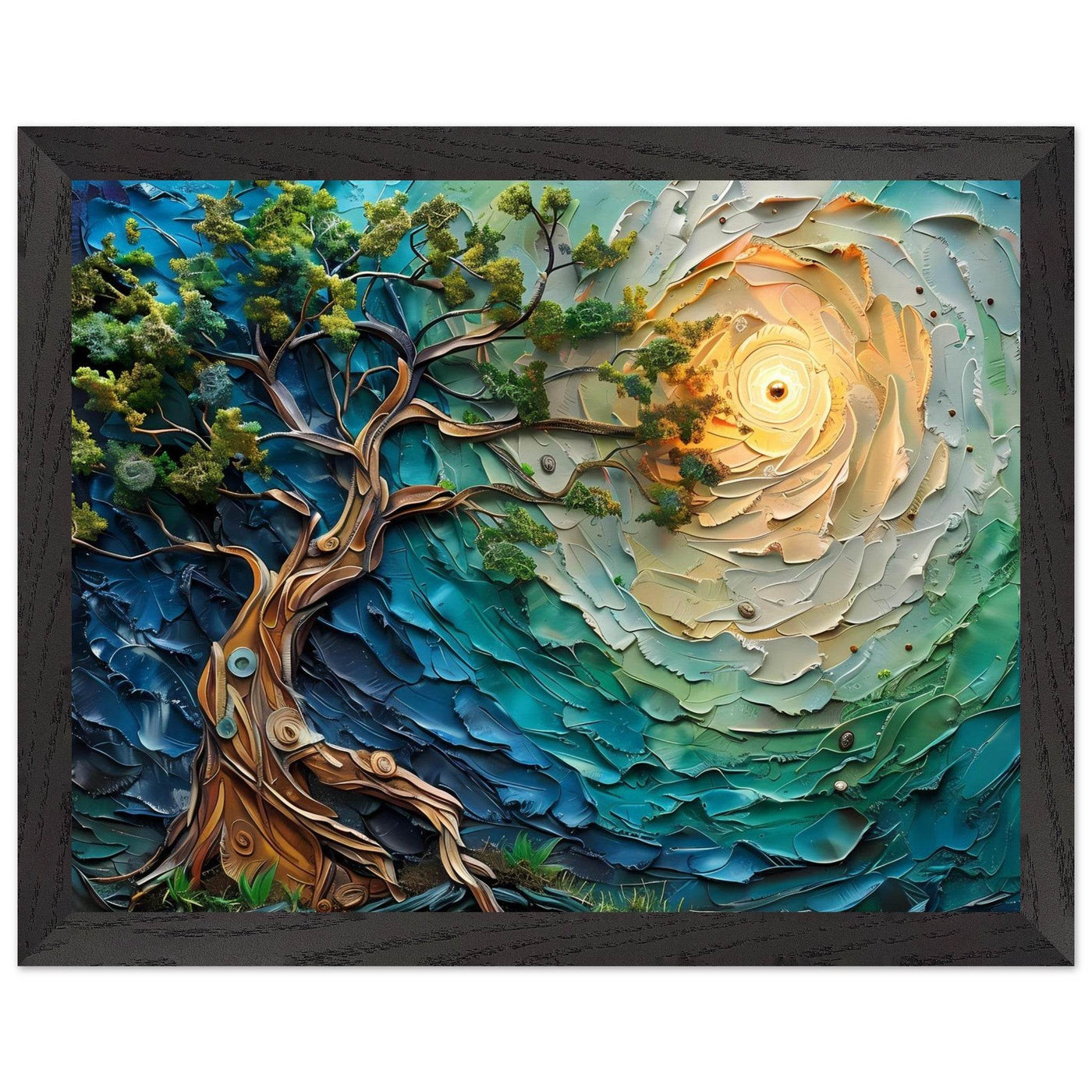 Textured Tree of Life - Vibrantwalls