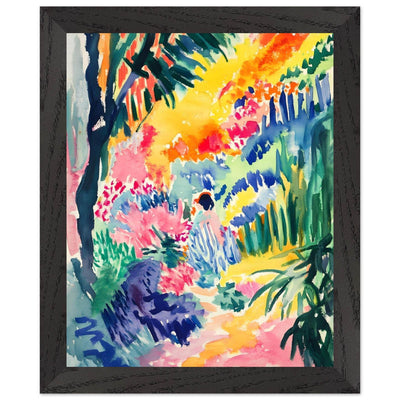 Vibrant Abstract Garden Henri Matisse - Vibrantwalls
