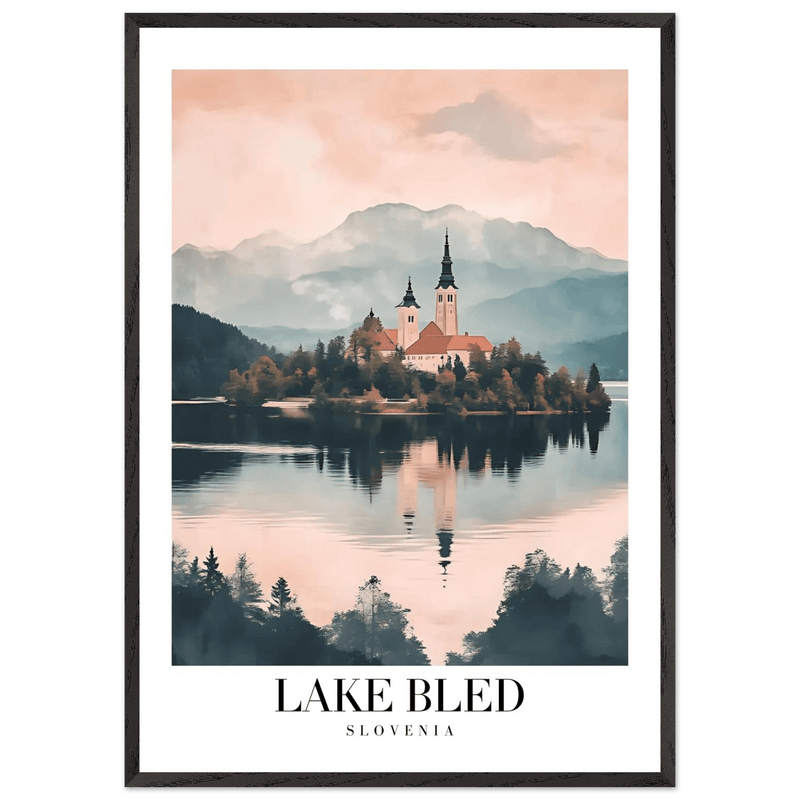 Lake Bled Slovenia Wall Art - Vibrantwalls