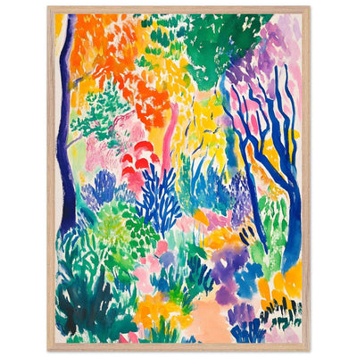 Vibrant Matisse Abstract Garden Joy - Vibrantwalls