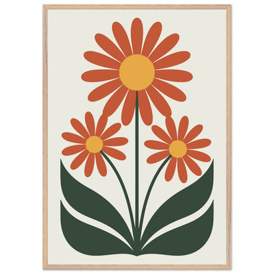 Abstract Floral Delight - Vibrantwalls