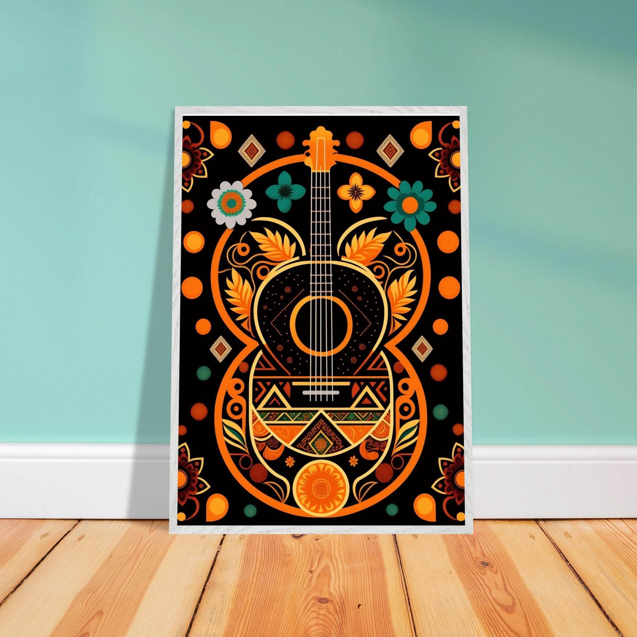 Boho Guitar Dreams - Vibrantwalls