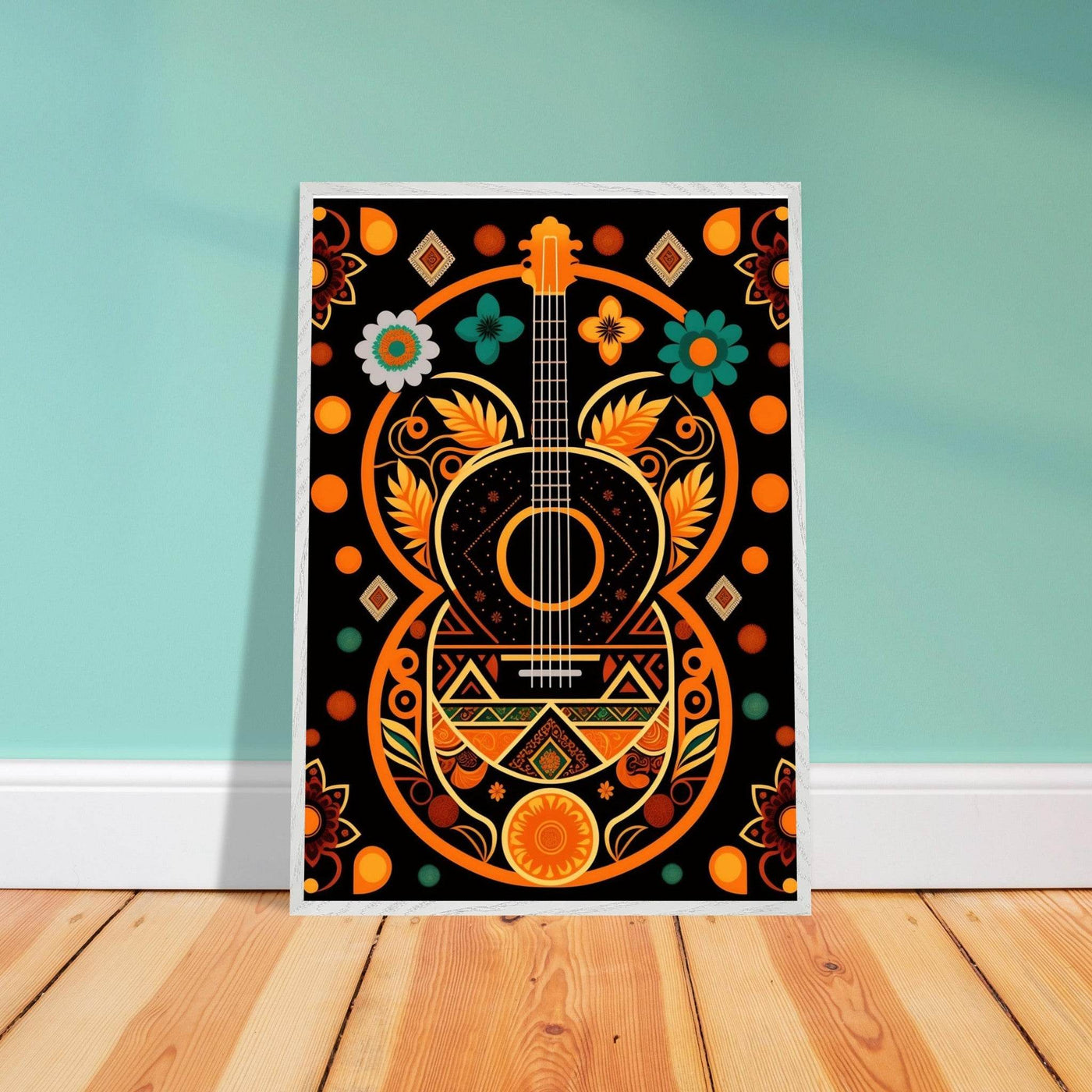 Boho Guitar Dreams - Vibrantwalls