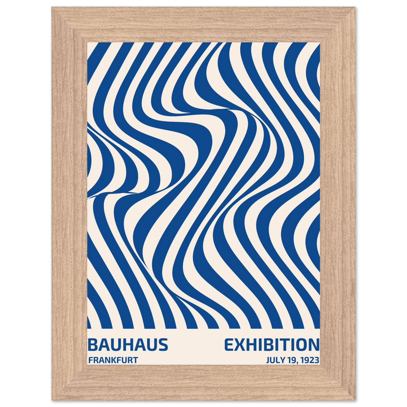 Bauhaus Ausstellung 1923 Op Art Wavy - Vibrantwalls