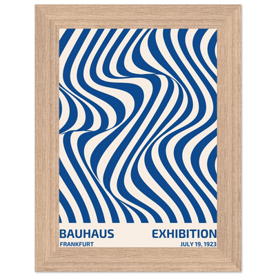 Bauhaus Ausstellung 1923 Op Art Wavy - Vibrantwalls