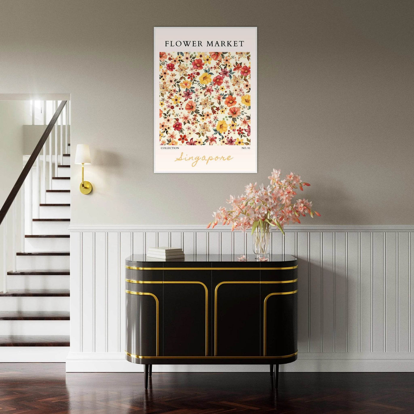 Flower Market Collection Framed Posters – Vibrant Floral Art Prints | Ready-to-Hang in Your Choice of Frame - Vibrantwalls