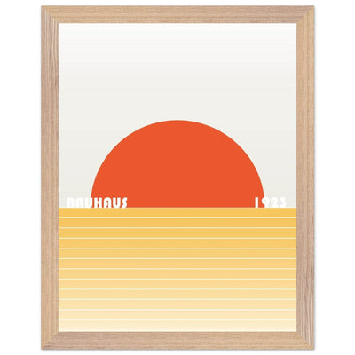 Bauhaus Sunset Abstraction - Vibrantwalls