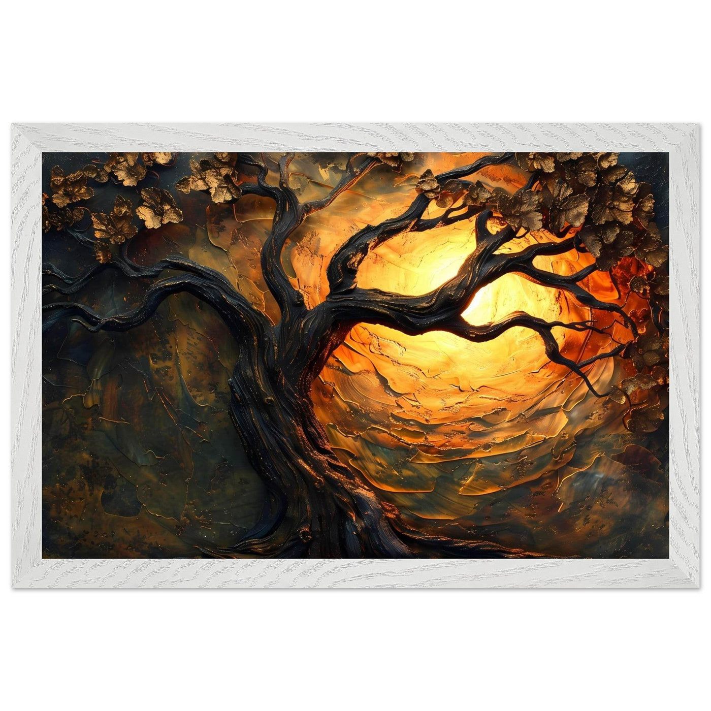 Golden Tree of Life - Vibrantwalls