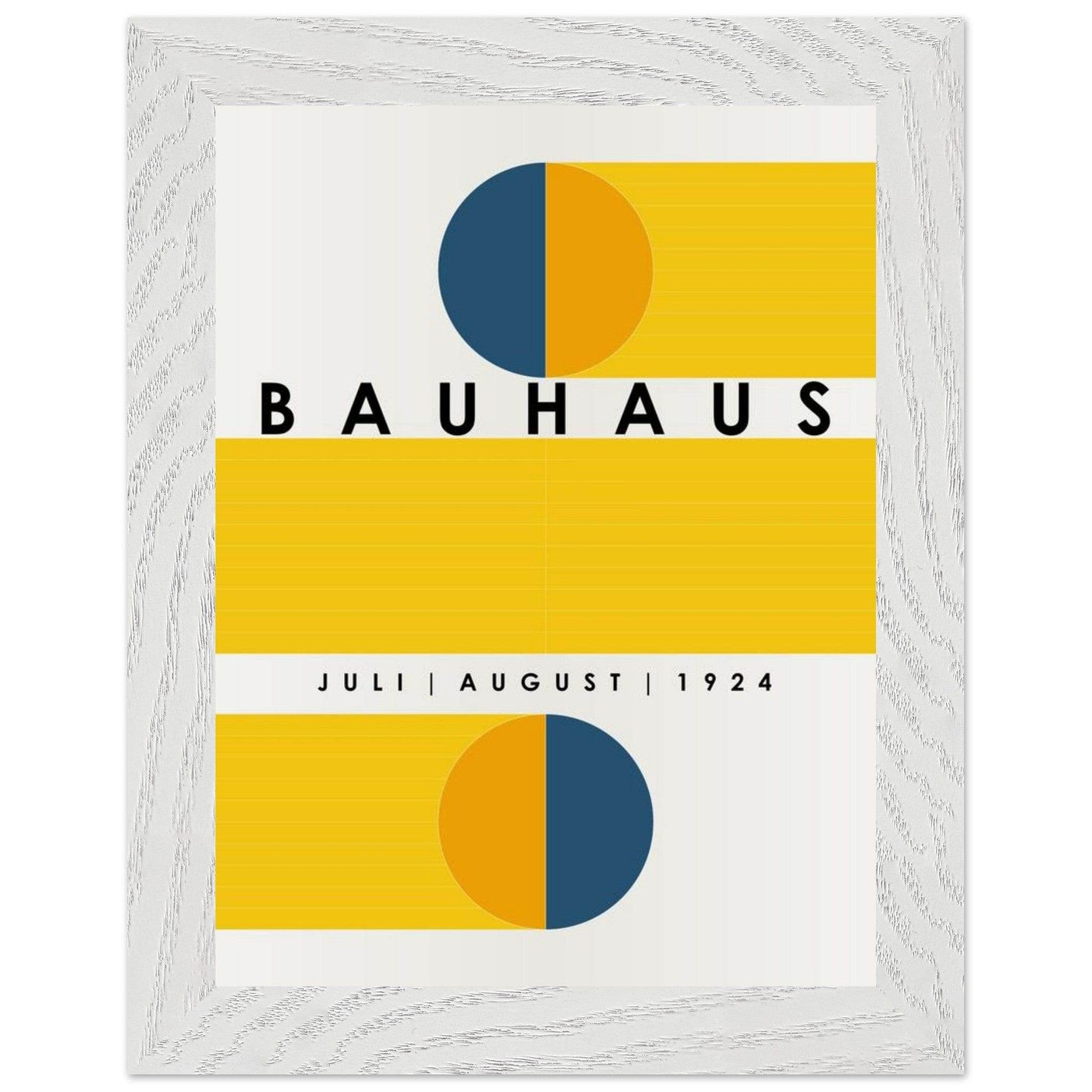 Bauhaus Blue Tunnel Geometric - Vibrantwalls