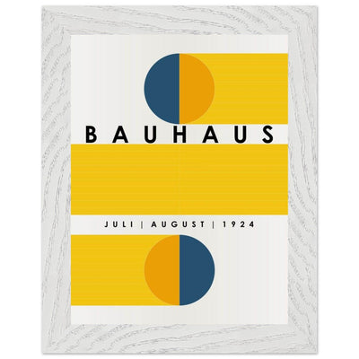 Bauhaus Blue Tunnel Geometric - Vibrantwalls