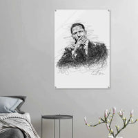 Connor McGregor Wall Art - Abstract Acrylic Print for Ultimate Fighting Fans - Vibrantwalls