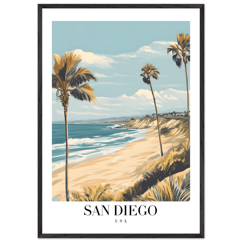 San Diego USA Wall Art - Vibrantwalls