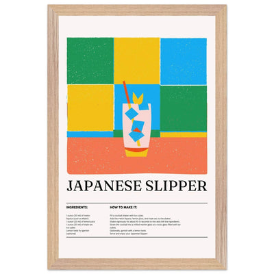 Japanese Slipper Cocktail Recipe - Vibrantwalls
