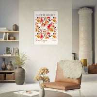 Santiago Floral Wall Art - Vibrantwalls