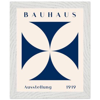 Bauhaus Exhibition 1919 - Navy Cream - Vibrantwalls