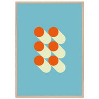 Abstract Geometric Print Wall Art - Vibrantwalls