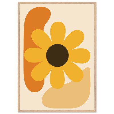 Abstract Daisy Bloom - Vibrantwalls