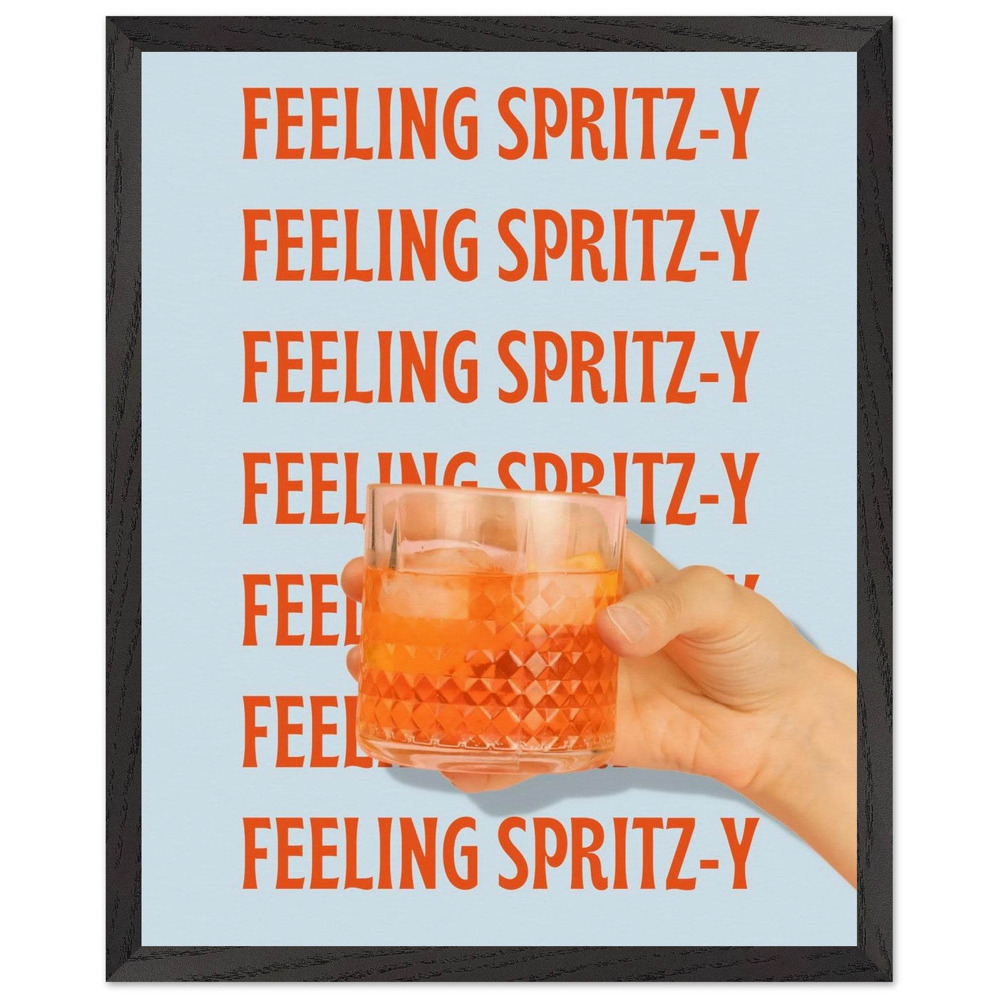 Feeling Spritz-y Fun Bar Quote - Vibrantwalls
