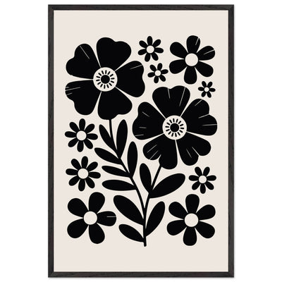 Minimalist Floral Meadow - Vibrantwalls
