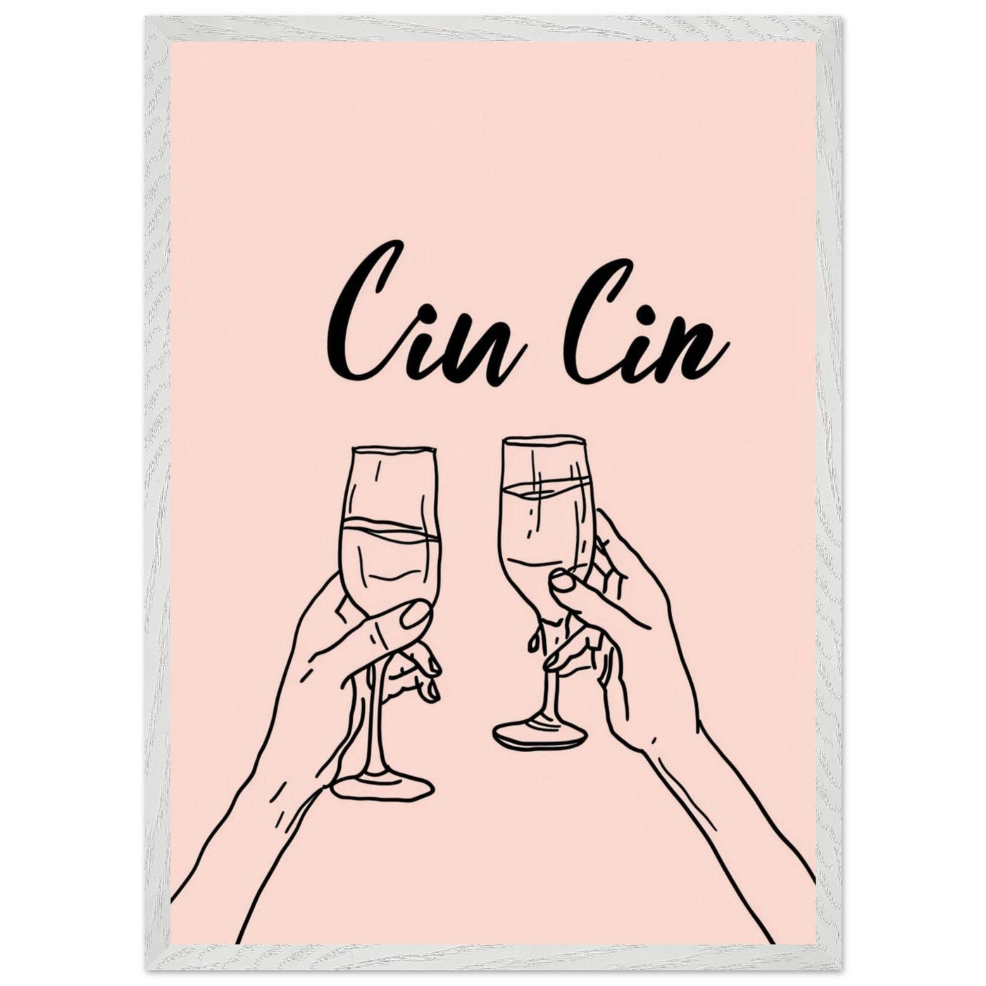 Cin Cin Toast Art Print - Vibrantwalls