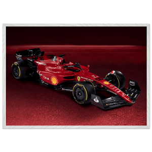 Ferrari Formula 1 Poster – High-Quality Mounted Framed Print - Vibrantwalls