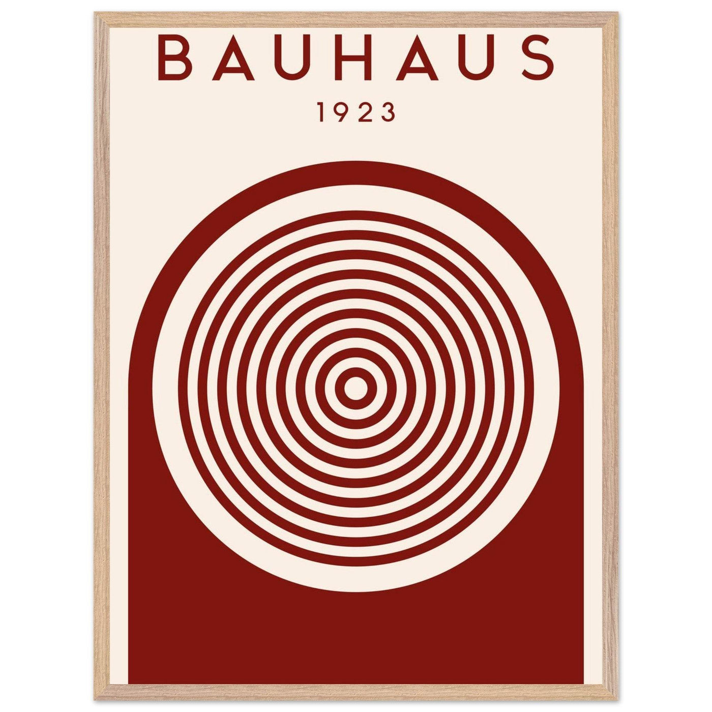 Bauhaus Ausstellung 1923 Concentric Circle - Vibrantwalls