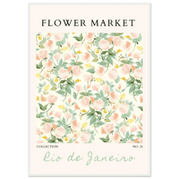 Rio de Janeiro Floral Wall Art - Vibrantwalls
