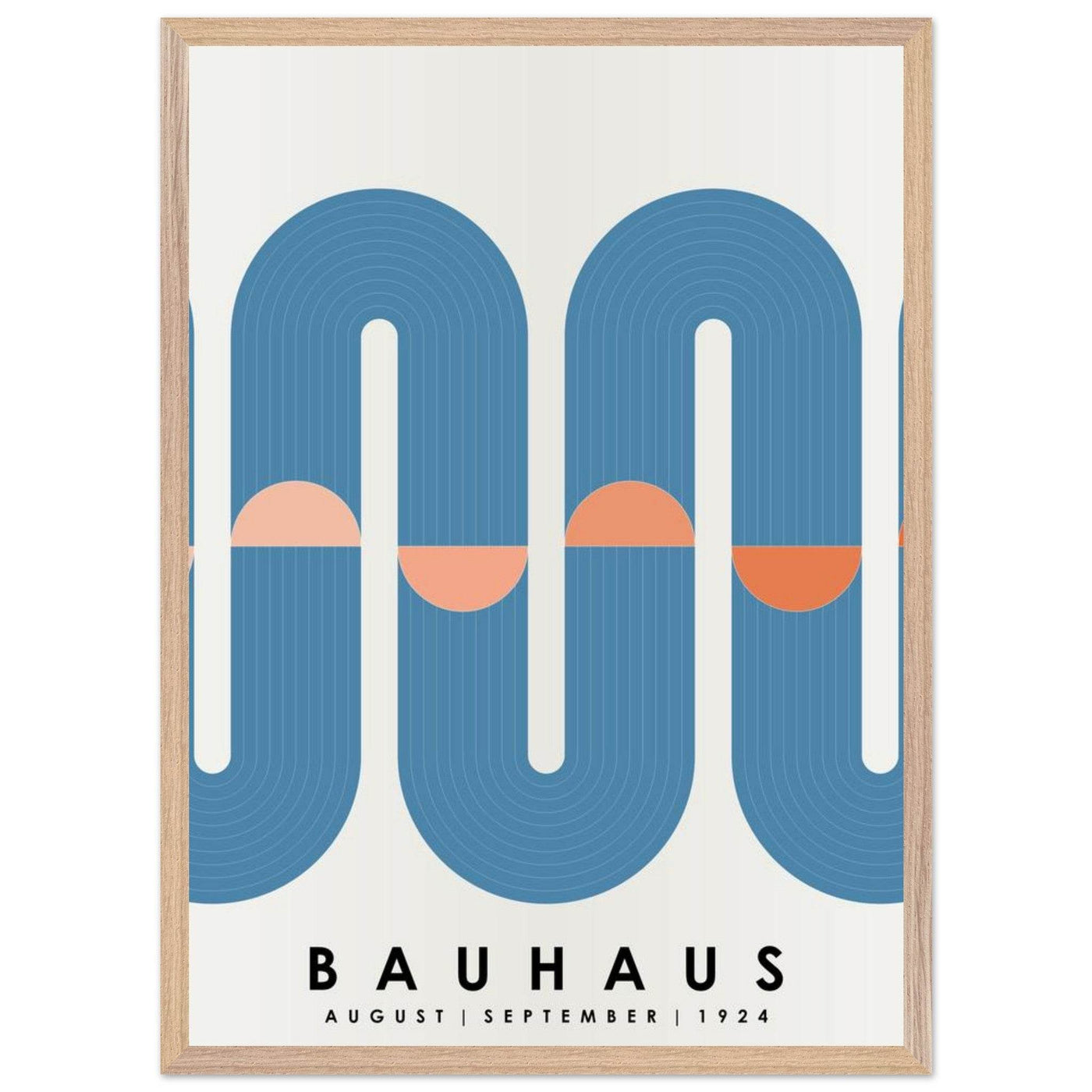 Bauhaus-Style The Blue - Vibrantwalls