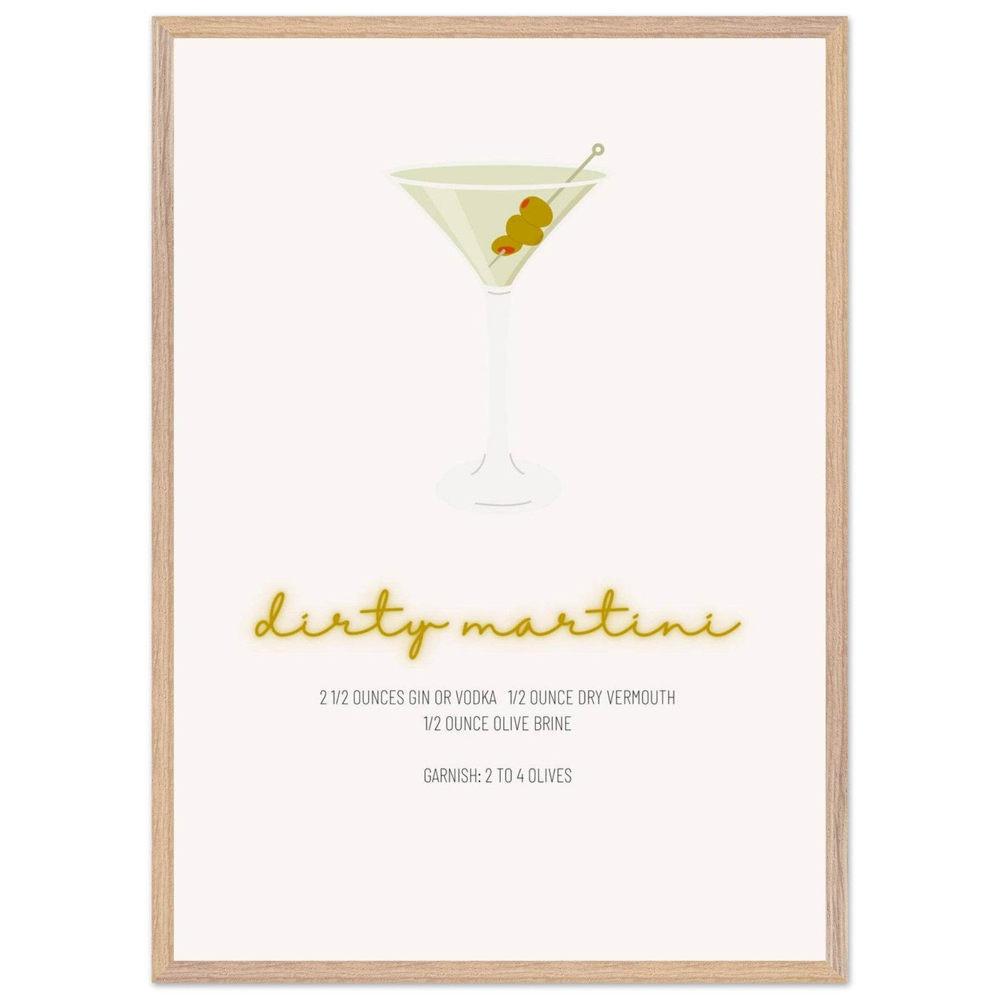 Dirty Martini Recipe - Vibrantwalls